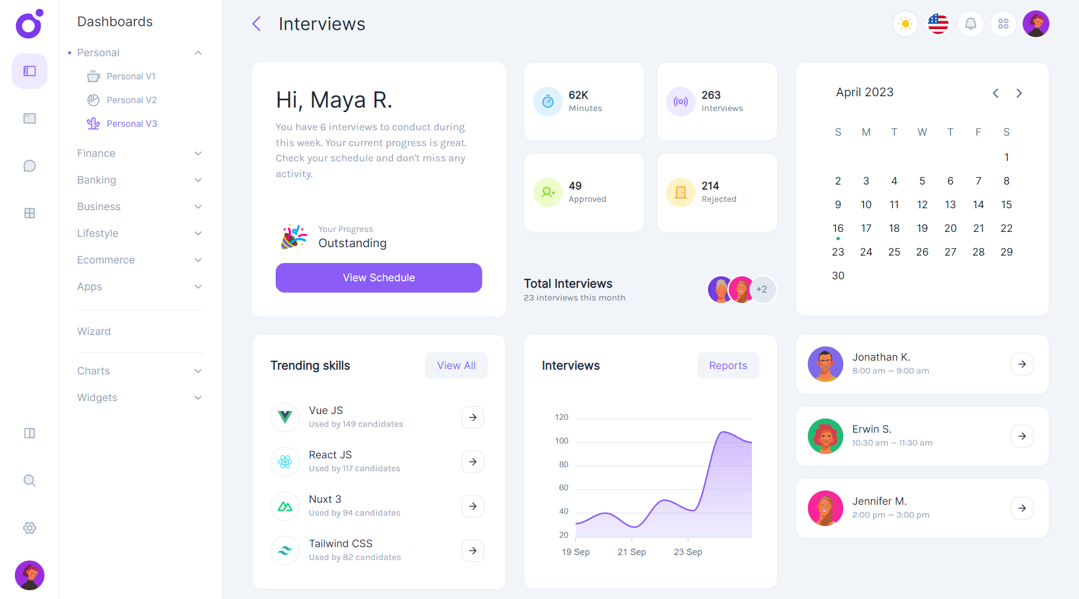 Tairo - Personal dashboard v3
